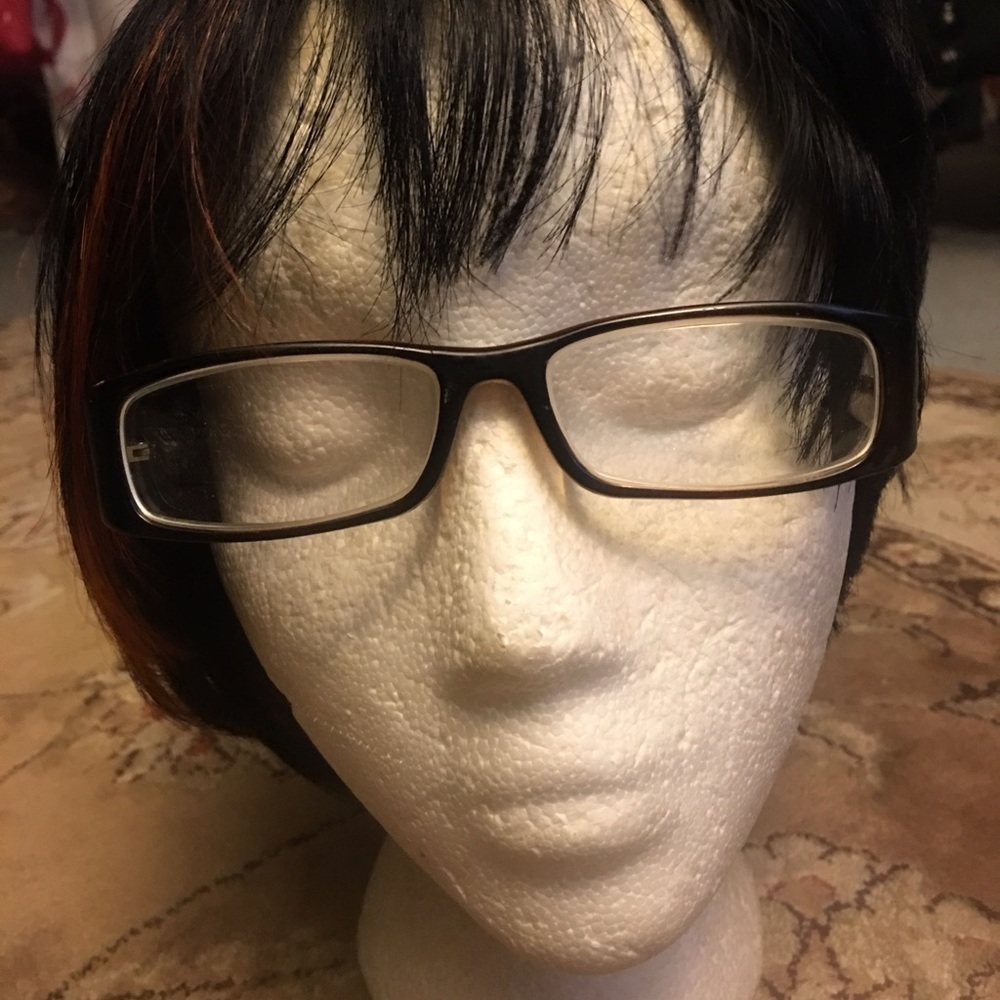 Black and Tan Floral Prescription Frames